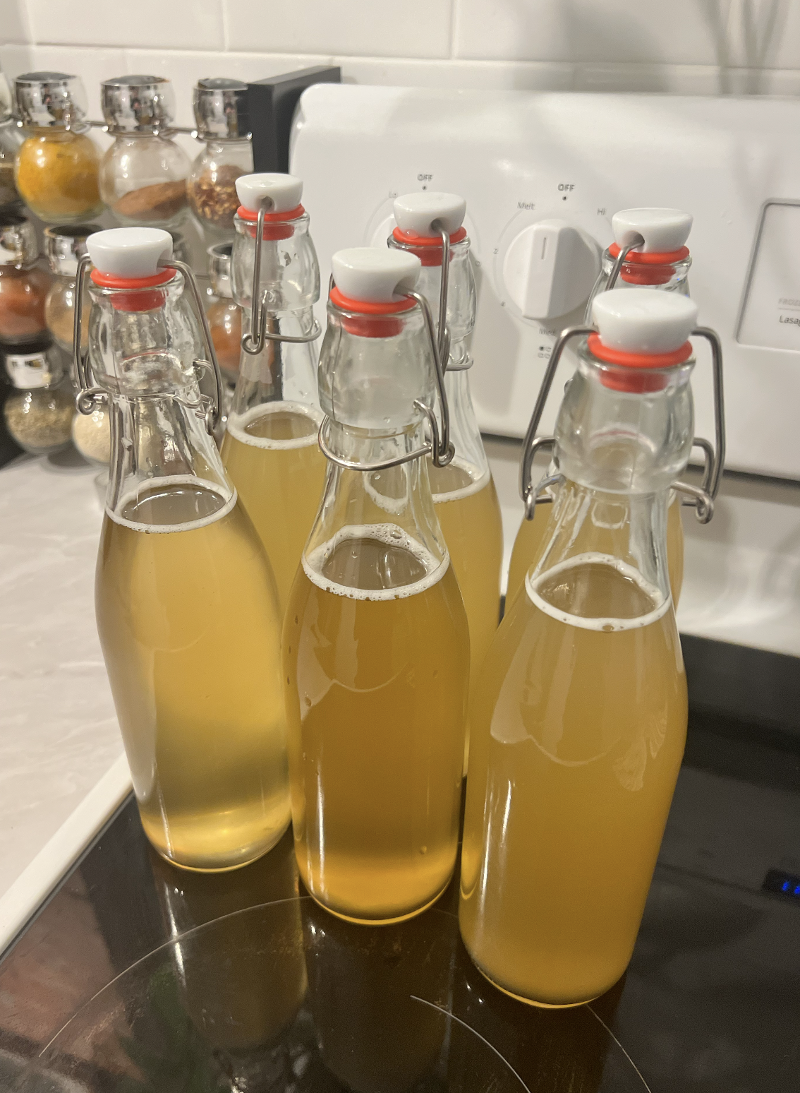 bottled kombucha